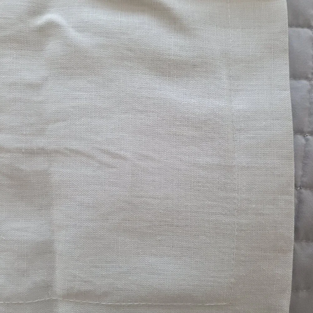 NWT 1 RESTORATION HARDWARE ITALIAN HERITAGE WASHED LINEN KING FLANGE SHAM MIST
